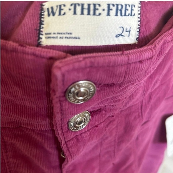 Free People- We The Free Jayde Cord Flare Jeans 
Size 24 NWT - Picture 7 of 13